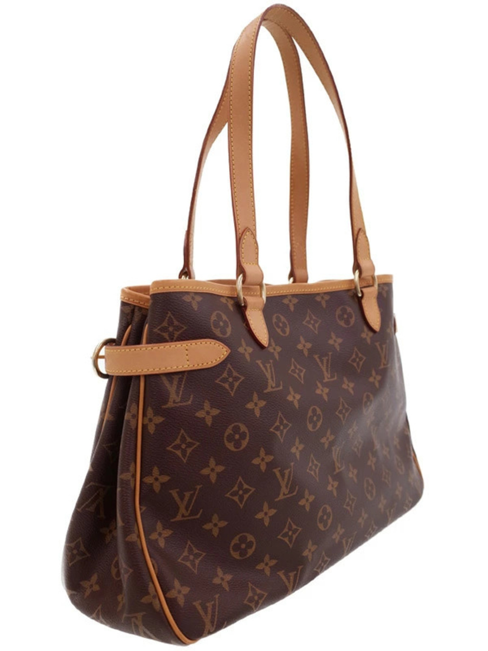 Louis Vuitton Batignolles Horizontal Shoulder Bag Monogram Brown